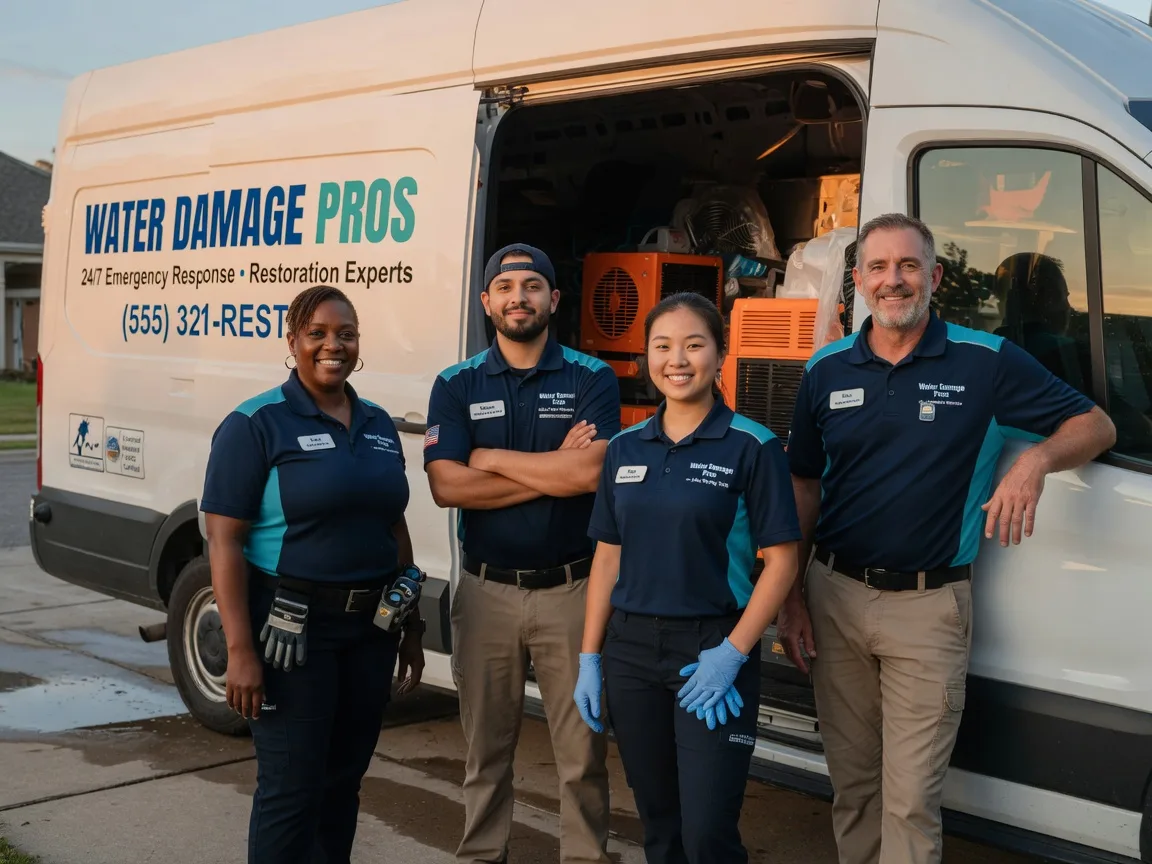 Water Damage Restoration company in Hall Summit, LA