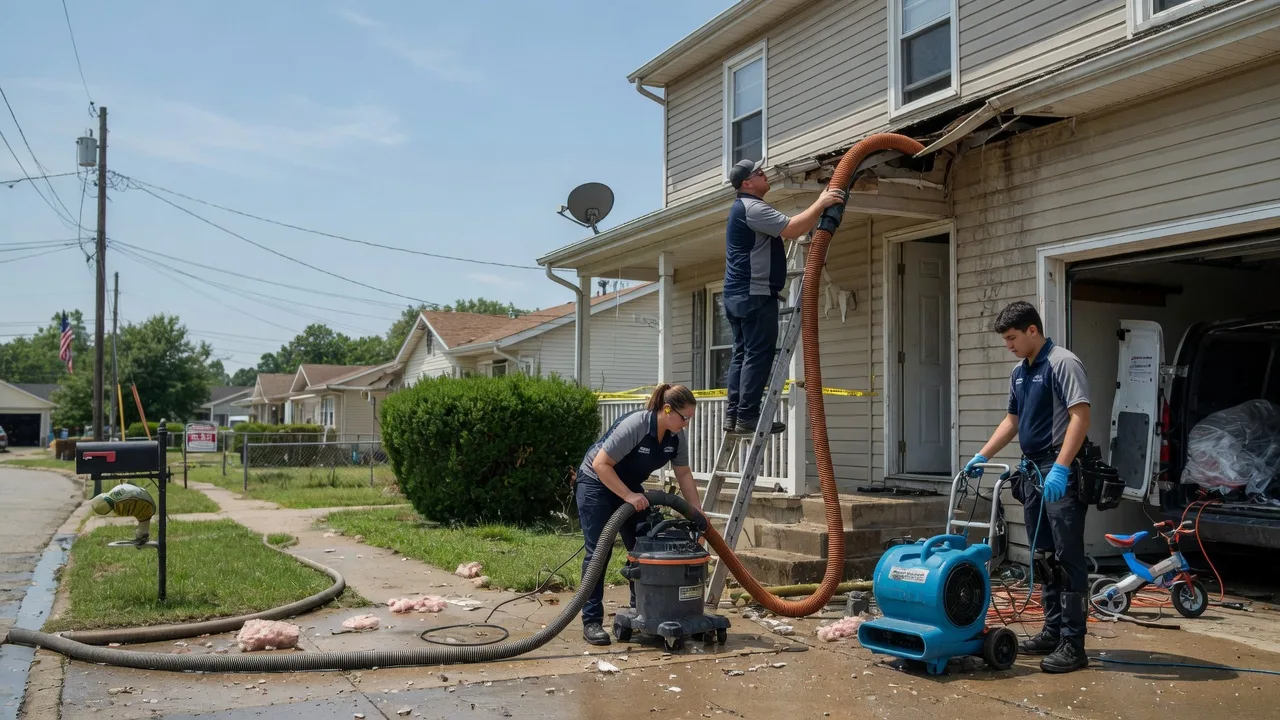Water Damage Restoration in Hall Summit, LA near me